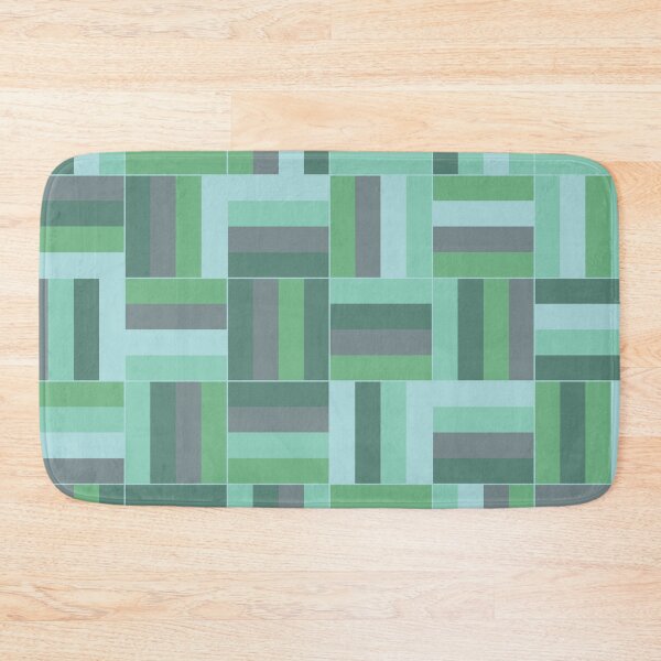 Item preview, Jade Green Basketweave Pattern designed and sold by HomeLivingCo.