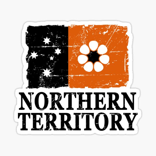 Item preview, Flag of Northern Territory - Vintage Look designed and sold by Port-Stevens.