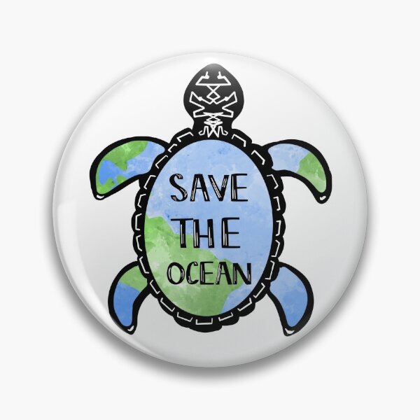 Item preview, Save the ocean pattern designed and sold by reasonablemunki.