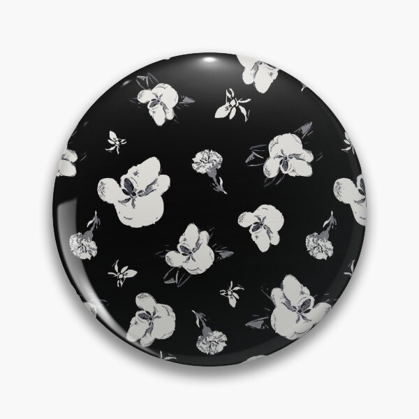 Item preview, Black and White Magnolia floral designed and sold by ncxadair.