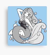 Wartortle Mermaid Canvas Print