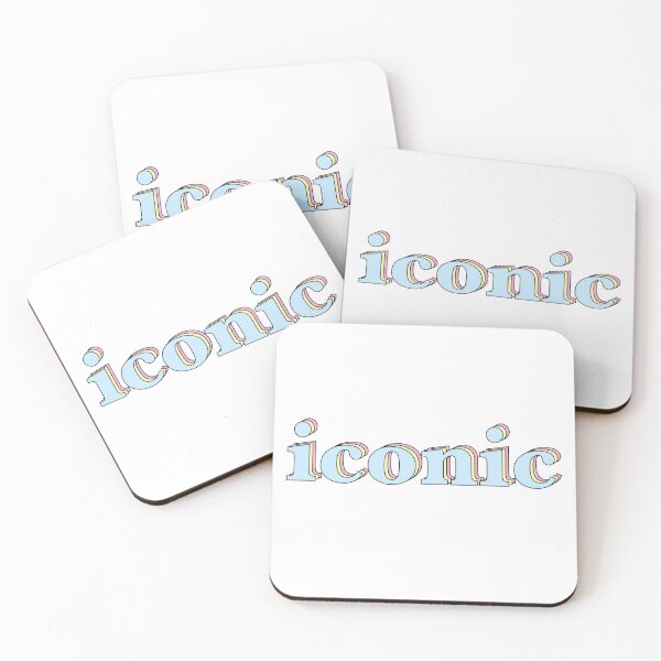 Item preview, iconic - blue, yellow, and pink designed and sold by emwing14.