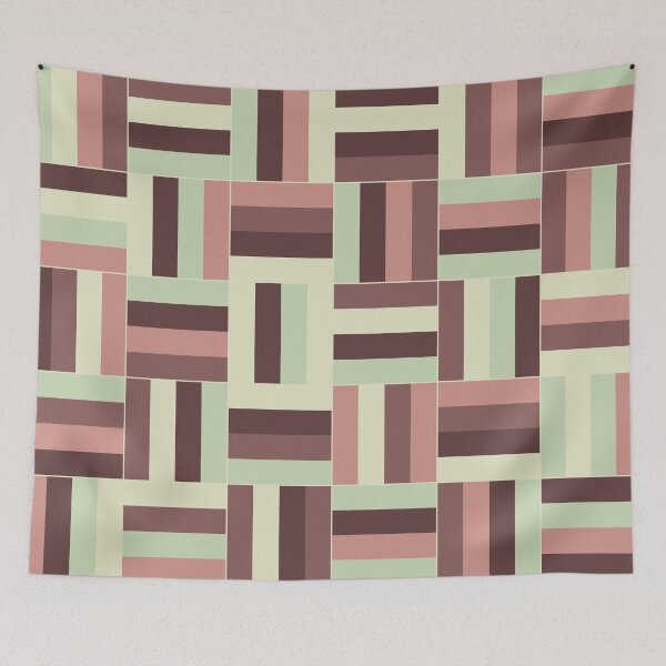 Item preview, Nostalgic Basketweave Pattern designed and sold by HomeLivingCo.