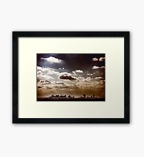 Where No One Knows My Name Framed Print