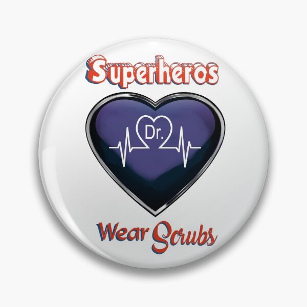 Item preview, Doctor Superhero wear Scrubs  EKG Physician First Responder designed and sold by lorrinani.