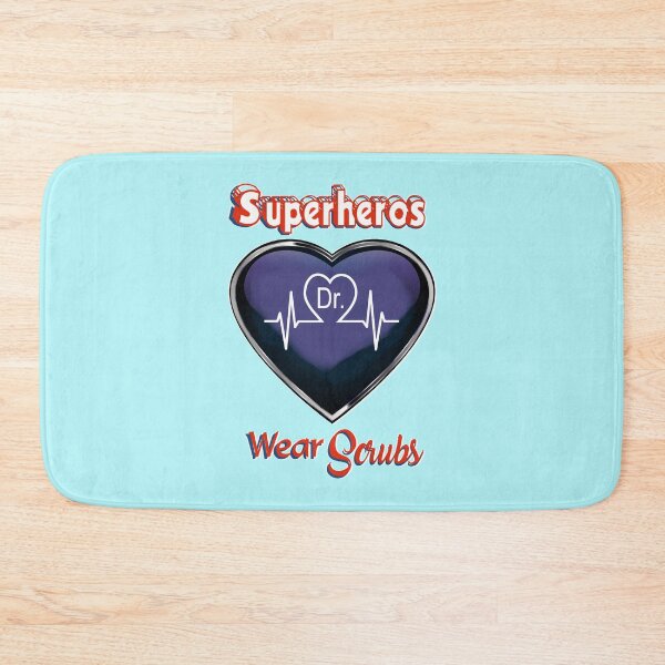 Item preview, Doctor Superhero wear Scrubs  EKG Physician First Responder designed and sold by lorrinani.