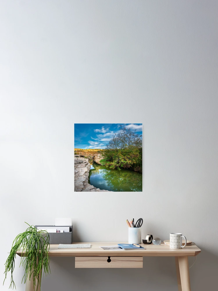 Thumbnail 2 of 3, Poster, Narrows Reflected designed and sold by Ralph Goldsmith.