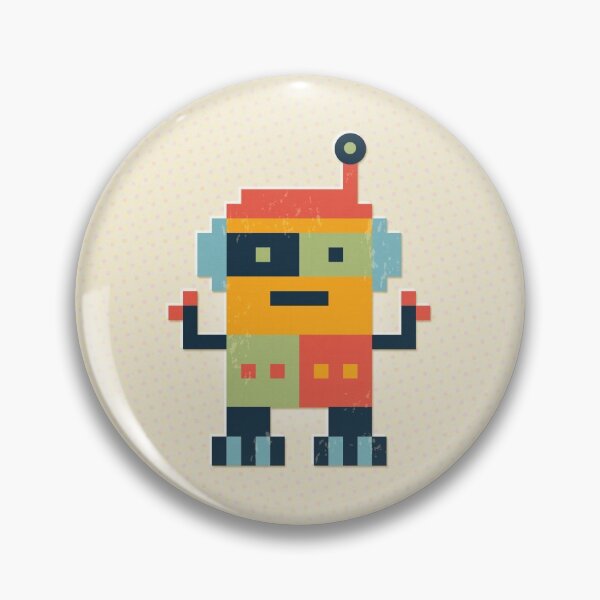 Item preview, Happy Robot designed and sold by Daisy Beatrice.