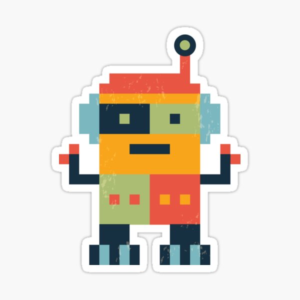 Item preview, Happy Robot designed and sold by Daisy Beatrice.
