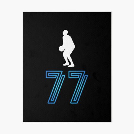 Luka Doncic Dallas Mavericks 77 Art Board Print for Sale by third-try