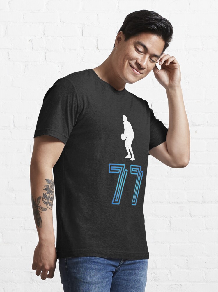 Luka Doncic Basketball T-Shirt Cotton TShirt NO.77 Doncic TShirts