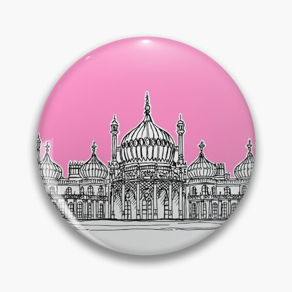 Artikelvorschau, Brighton Royal Pavilion Facade (rosa Version) entworfen und verkauft von Adam Regester.