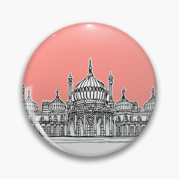 Artikelvorschau, Brighton Royal Pavilion Facade (Korallenversion) entworfen und verkauft von Adam Regester.