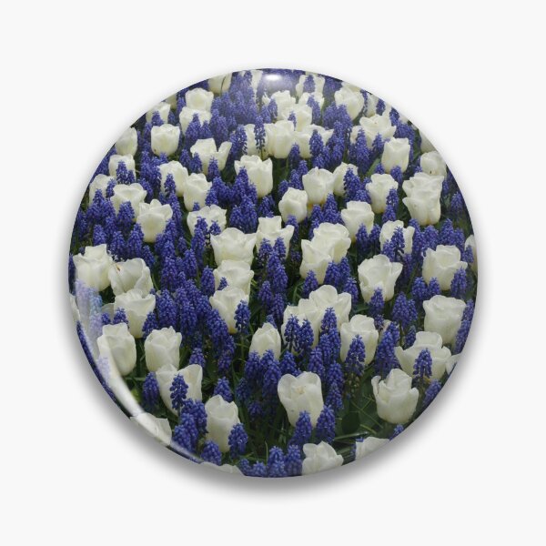 Item preview, Blue and White flowers designed and sold by Alternative Perspectives.