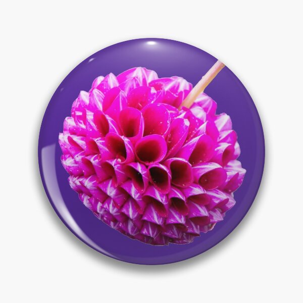 Item preview, Pink Striped Dahlia  designed and sold by Alternative Perspectives.