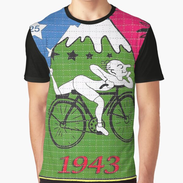 LSD - Albert Hofmann - Bicycle Day Graphic T-Shirt