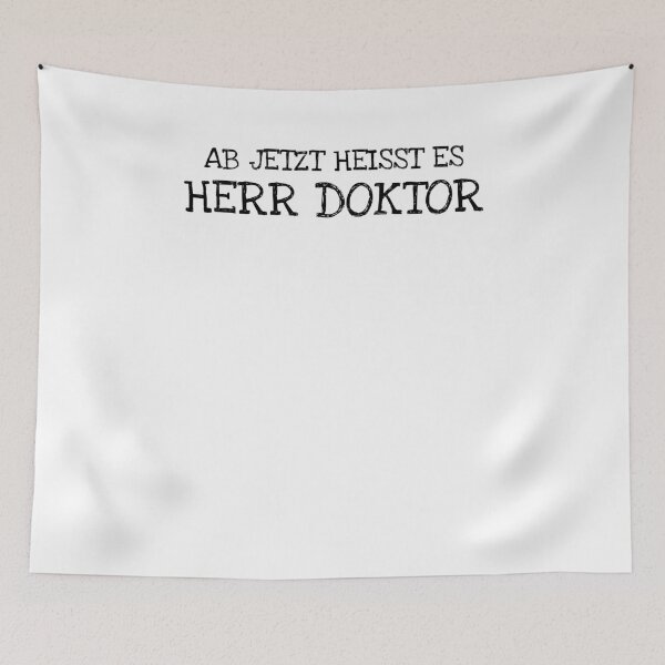 Item preview,  Ab Jetzt Heisst Es  Herr Doktor designed and sold by The5thDesign.