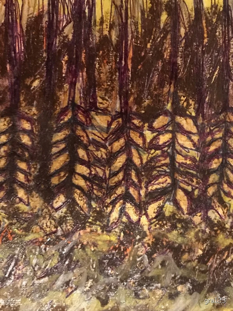 Thumbnail 4 of 4, iPhone Case, Exploding Forest designed and sold by gra123.