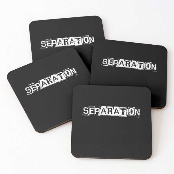 Item preview, Face Mask SEPARATION Self Isolation Quarantine Social Distancing designed and sold by DIGITALENT.