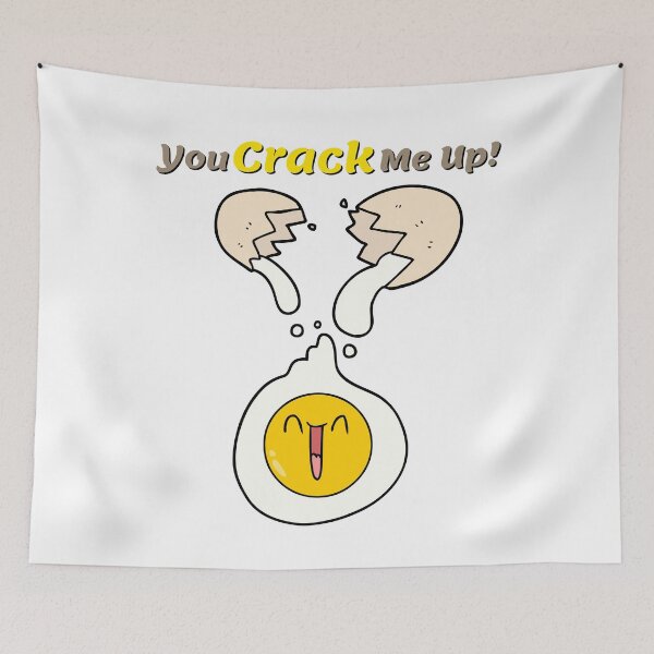 Item preview, You Crack Me Up - Funny Egg Design designed and sold by stunpun.