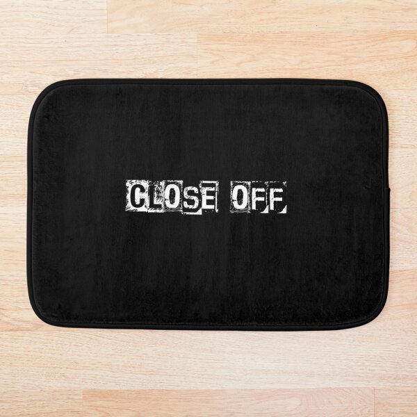 Item preview, Face Mask CLOSE OFF Self Isolation Quarantine Social Distancing designed and sold by DIGITALENT.