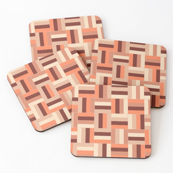 Item preview, Russet Basketweave Pattern designed and sold by HomeLivingCo.