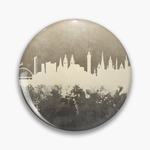 Item preview, Glasgow Scotland Skyline designed and sold by ArtPrints.