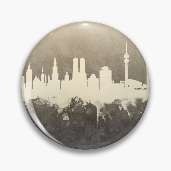 Item preview, Munich Germany Skyline designed and sold by ArtPrints.