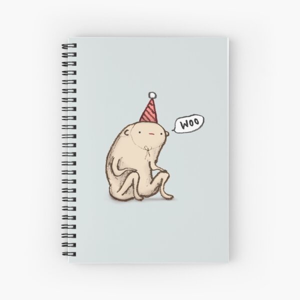 Honest Blob - Woo Spiral Notebook
