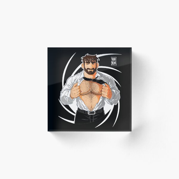 ADAM LIKES SPY MOVIES Acrylic Block