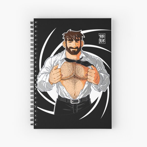 ADAM LIKES SPY MOVIES Spiral Notebook