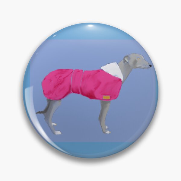 Item preview, Lucy the greyhound designed and sold by Leatextileart.