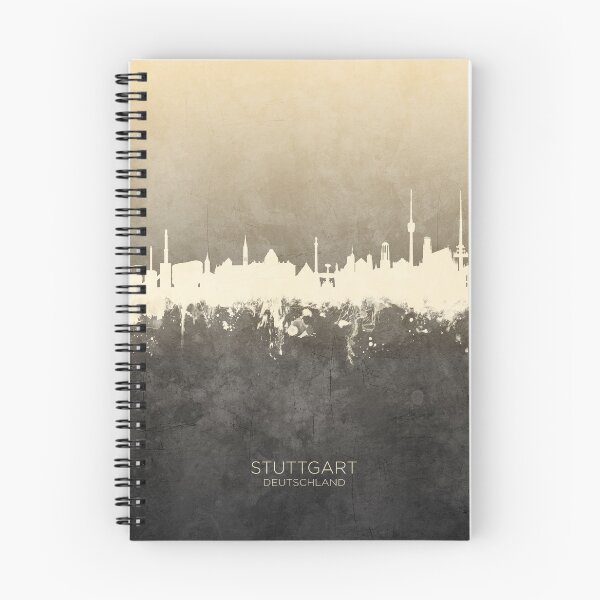 Item preview, Stuttgart Germany Skyline designed and sold by ArtPrints.