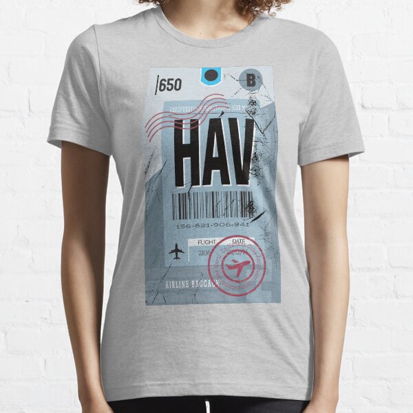 Havana Airport Badge Essential T-Shirt