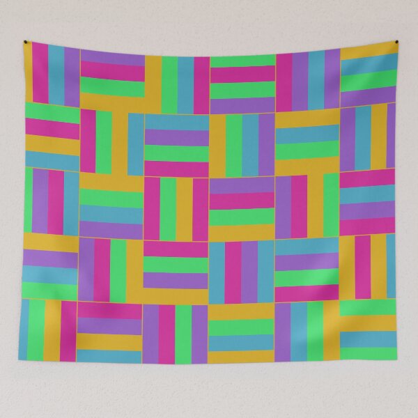 Item preview, Summer Time Basketweave Pattern designed and sold by HomeLivingCo.