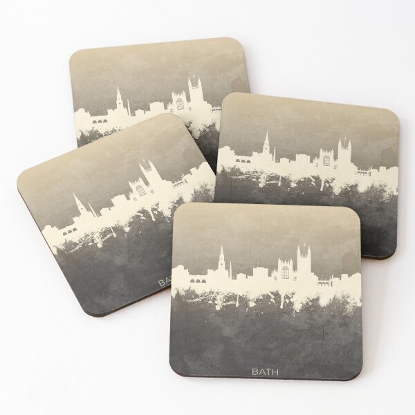 Item preview, Bath England Skyline Cityscape designed and sold by ArtPrints.
