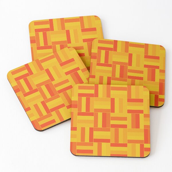 Item preview, Sunset Basketweave Pattern designed and sold by HomeLivingCo.
