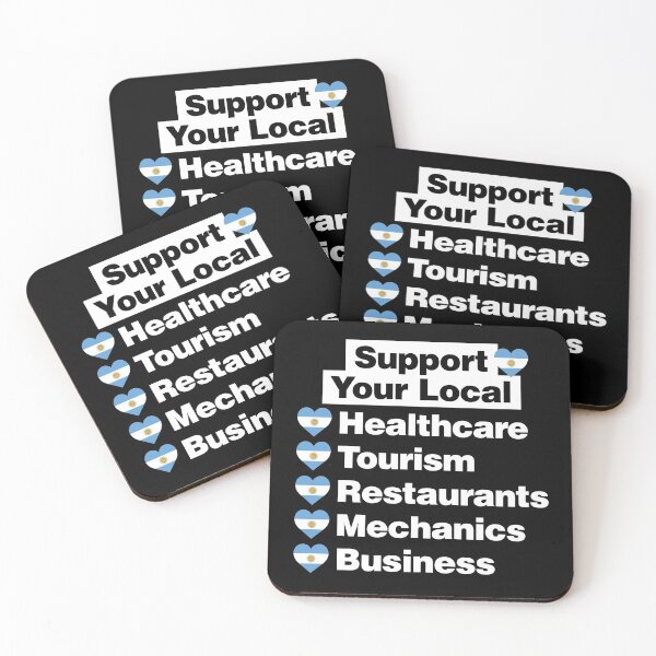 Item preview, Support Your Argentinian Local Healthcare, Tourism, Restaurants designed and sold by elhefe.