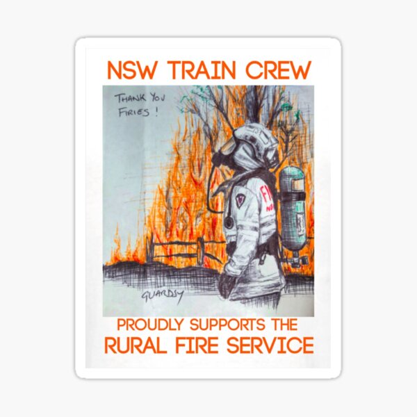 Nsw Rural Fire Service Stickers Redbubble