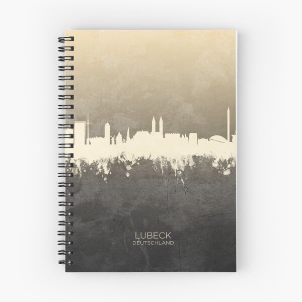 Item preview, Lubeck Germany Skyline designed and sold by ArtPrints.