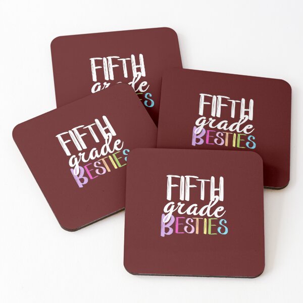 Item preview, FiFTH GRADE BESTIES- SCHOOL TEACHER T SHIRT  designed and sold by Al Collections.