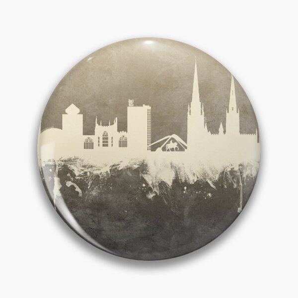 Item preview, Coventry England Skyline designed and sold by ArtPrints.