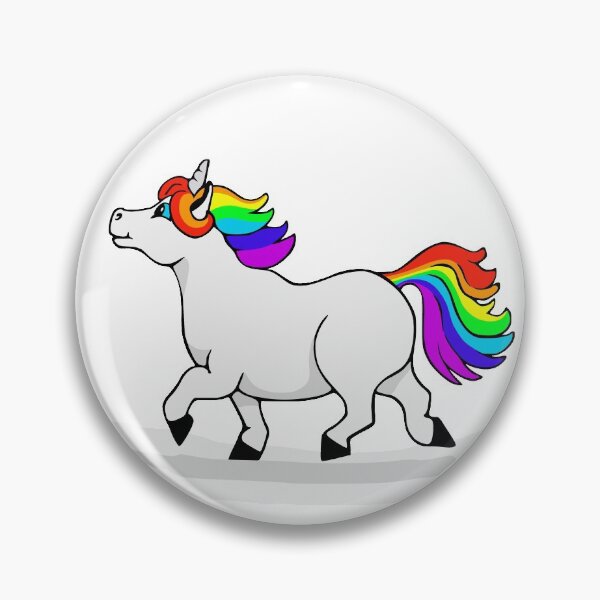 Item preview, Fat, Rainbow Ponicorn - Proud designed and sold by LadyAngua.