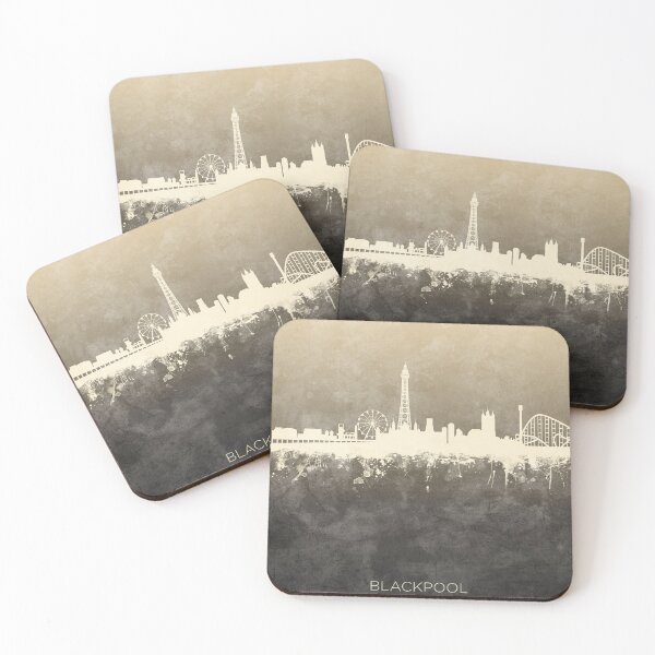 Item preview, Blackpool England Skyline designed and sold by ArtPrints.