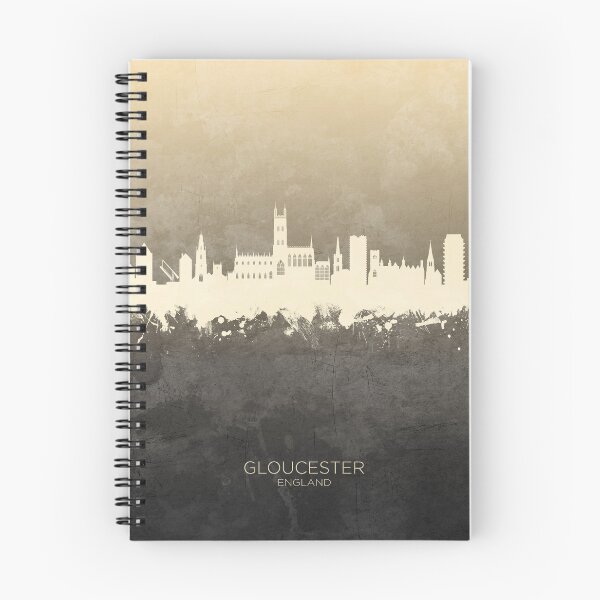 Artikelvorschau, Gloucester England Skyline entworfen und verkauft von ArtPrints.