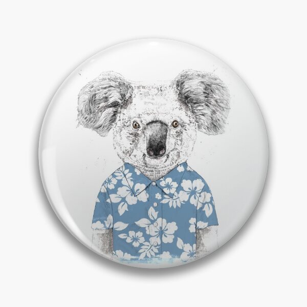 Item preview, Summer koala (blue) designed and sold by soltib.