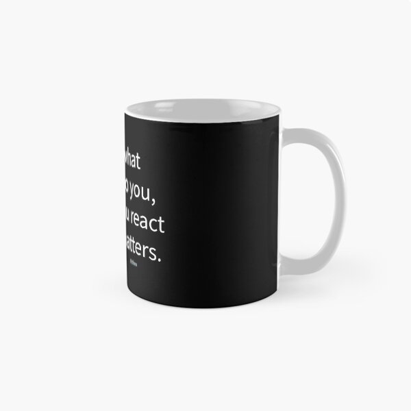 Item preview, It’s not what happens...Epictetus. Positive attitude, Wisdom Quotes. Own it. Wear it. Bohimo designed and sold by Bohimo.