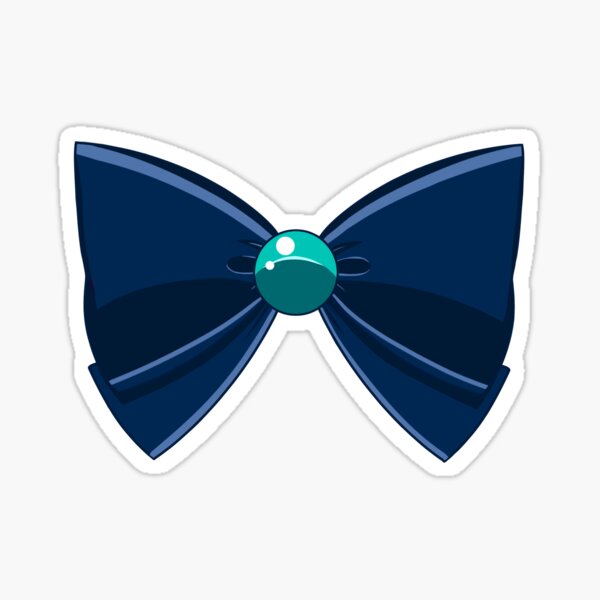 Sailor Neptune - Blue bow Sticker