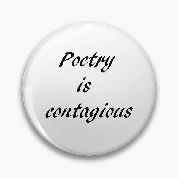 Item preview, Poetry is Contagious  designed and sold by BillyBernie.