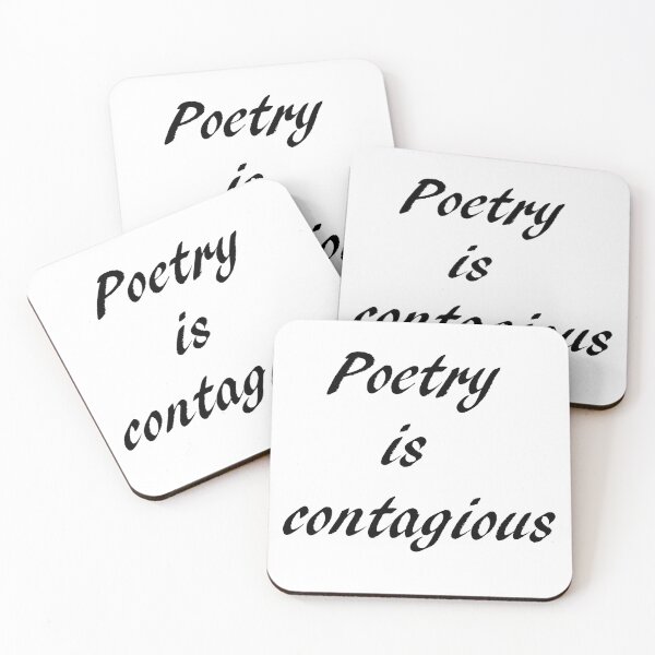 Item preview, Poetry is Contagious  designed and sold by BillyBernie.
